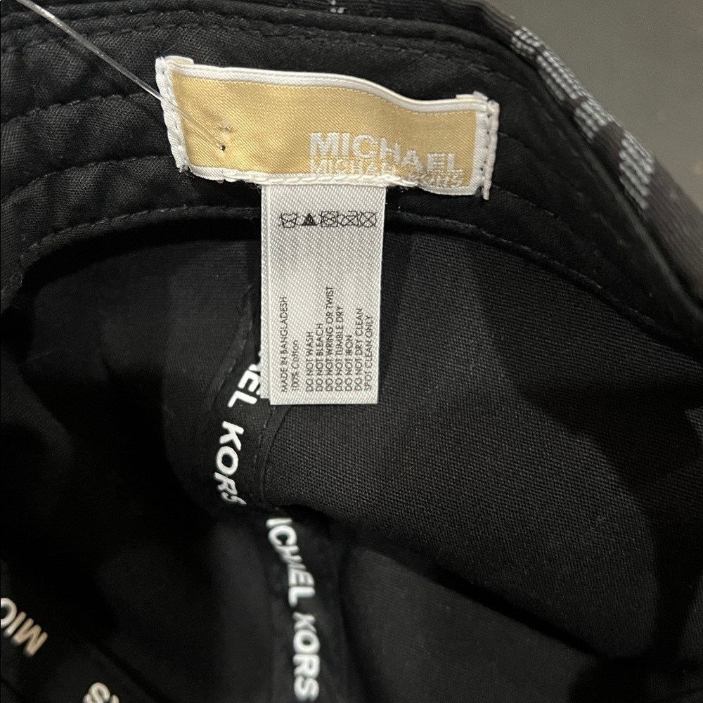 Michael Kors | Black MK Logo Hat - Picture 6 of 8